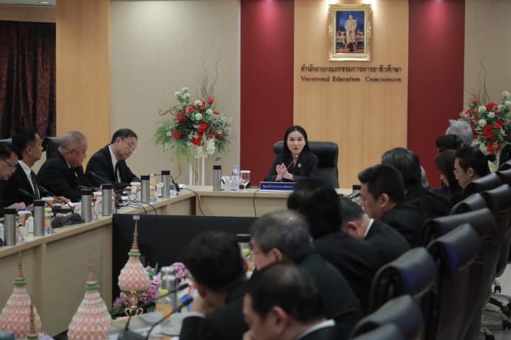 “รมว.นฤมล”ฝากบอร์ดอาชีวะชุดใหม่เร่งพัฒนา ‘ครูอาชีวะ’ เท่าทันโลก