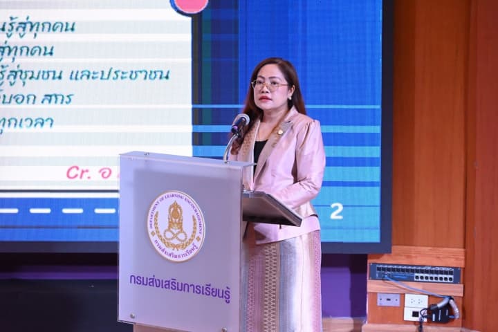 เกศทิพย์ ประกาศนโยบาย “เร่งสร้างองค์ความรู้สู่ประชาชนทุกช่วงวัย”