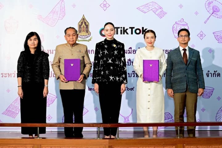 วธ. จับมือ Tiktok ยกระดับวัฒนธรรมไทย พร้อมดันช่องทางตลาด CPOT