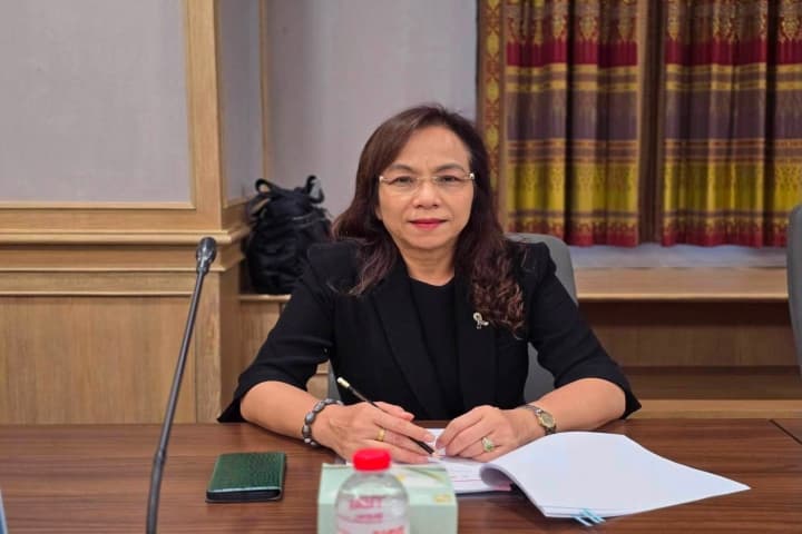 สกร. ร่วมประชุมคณะกรรมการอำนวยการสภากาชาดไทย รับฟังแนวทางส่งเสริมทักษะ “พูด อ่าน เขียน”